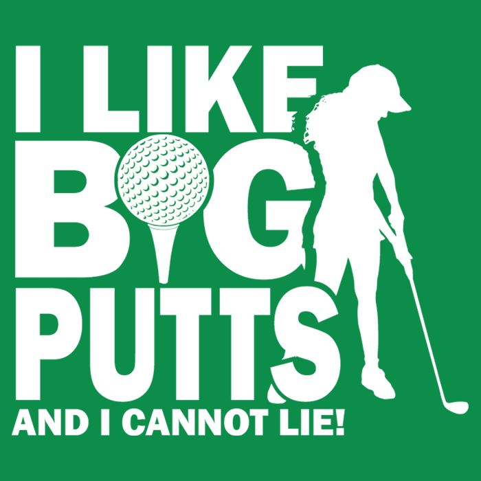 I Like Big Putts And I Cannot Lie Golf Mousepad