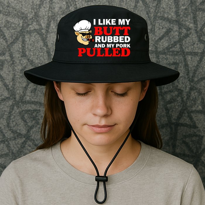 I Like Butt Rubbed And My Pork Pulled Bucket Hat