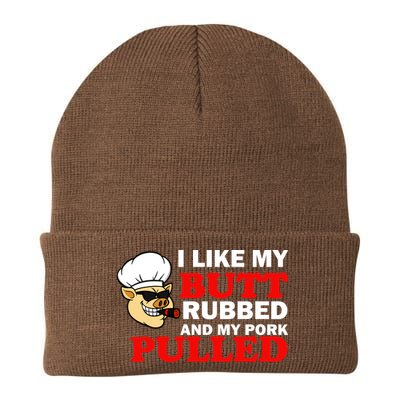 I Like Butt Rubbed And My Pork Pulled Beanie