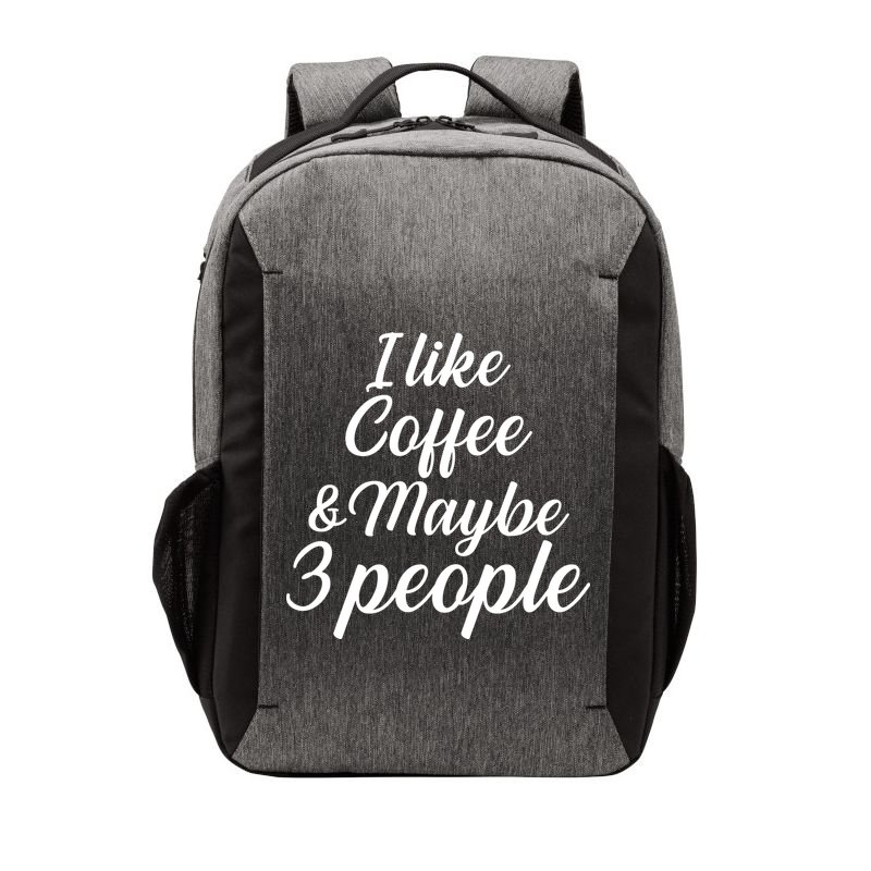 I Like Coffee & Maybe 3 People Vector Backpack