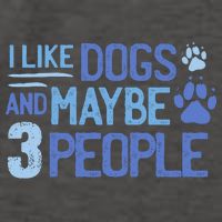 I Like Dogs And Maybe 3 People Vector Backpack