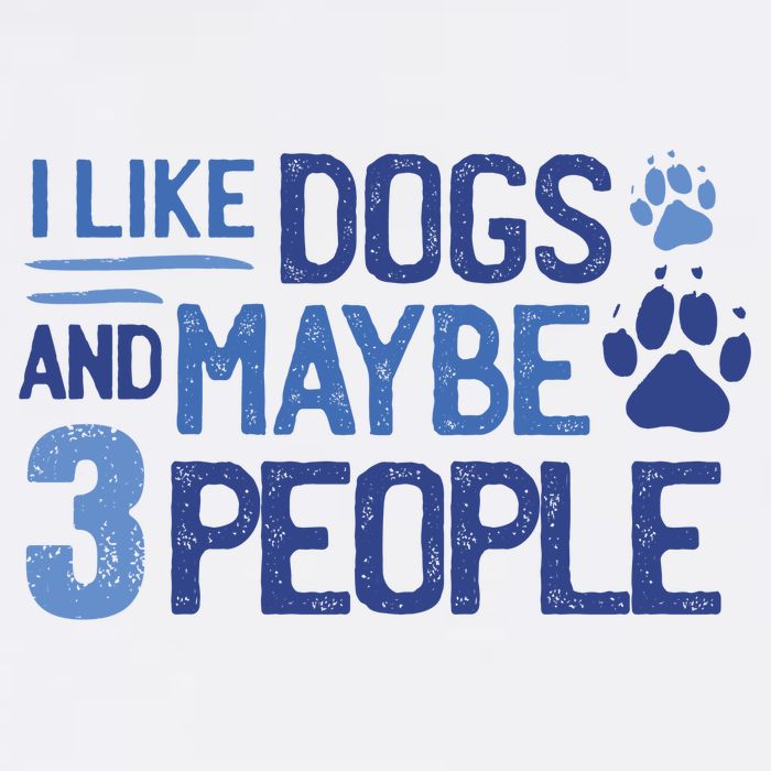 I Like Dogs And Maybe 3 People Cooling Performance Crew T-Shirt