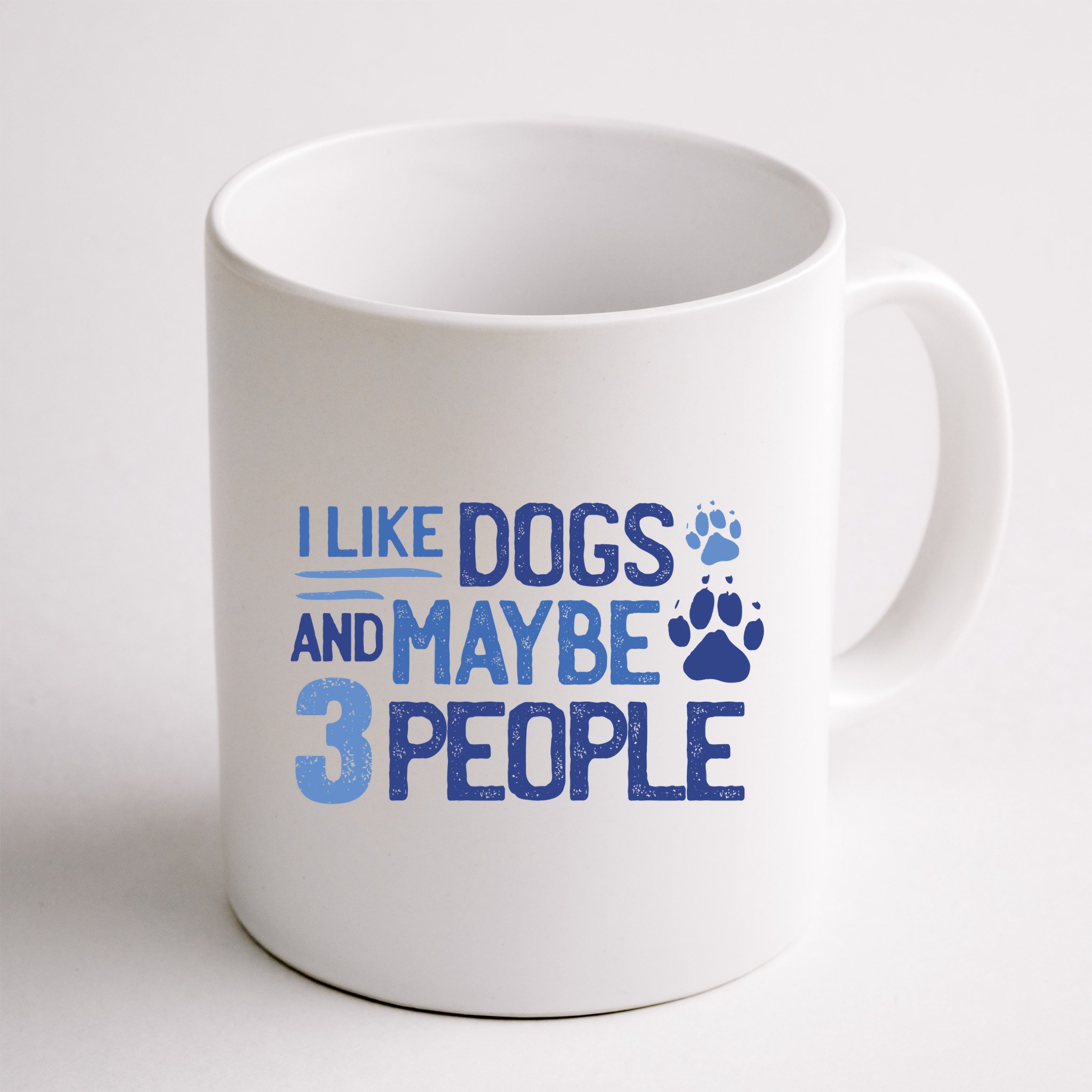 I Like Dogs And Maybe 3 People Mug