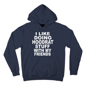 I Like Doing Hoodrat Stuff With My Friends Hoodie