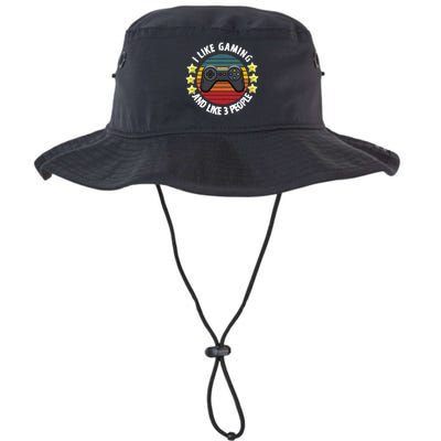 I Like Gaming And Like 3 People Legacy Cool Fit Booney Bucket Hat
