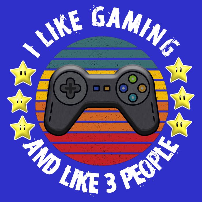 I Like Gaming And Like 3 People 16 in Basic Backpack