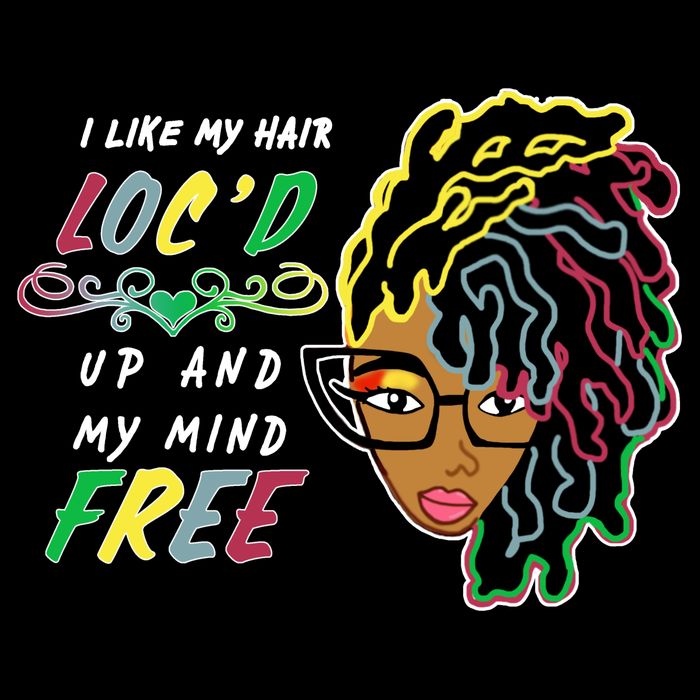 I Like Hair Loc'd Up And My Mind Free Cooling Performance Crew T-Shirt