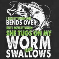 I Like It When She Bends Over Fishing Bait Cool Comfort Performance Bucket Hat
