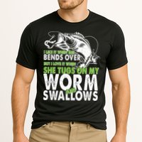 I Like It When She Bends Over Fishing Bait Performance Shirt