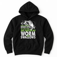 I Like It When She Bends Over Fishing Bait Hoodie