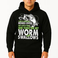 I Like It When She Bends Over Fishing Bait Hoodie