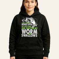 I Like It When She Bends Over Fishing Bait Hoodie