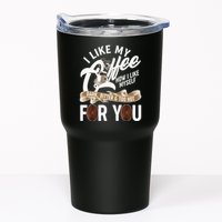 I Like My Coffee How I Like Myself Dark Bitter and Too Hot For You Tumbler