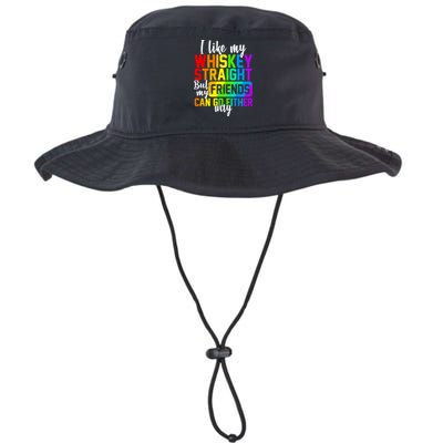 I Like My Whisky Straight But My Friends Can Go Either Way Bucket Hat