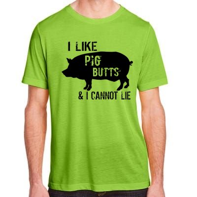 I Like Pig Butts & I Cannot Lie Adult ChromaSoft Performance T-Shirt