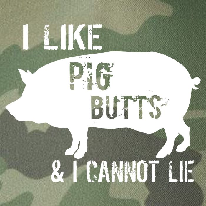 I Like Pig Butts & I Cannot Lie Legacy Tie Dye Trucker Hat