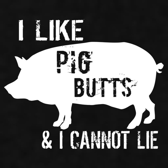 I Like Pig Butts & I Cannot Lie Ladies PosiCharge Tri-Blend Wicking Tank