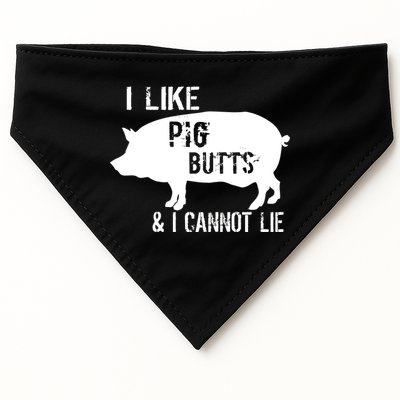 I Like Pig Butts & I Cannot Lie USA-Made Doggie Bandana