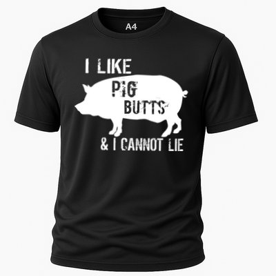 I Like Pig Butts & I Cannot Lie Cooling Performance Crew T-Shirt