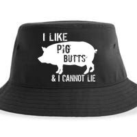 I Like Pig Butts & I Cannot Lie Sustainable Bucket Hat