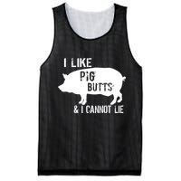 I Like Pig Butts & I Cannot Lie Mesh Reversible Basketball Jersey Tank