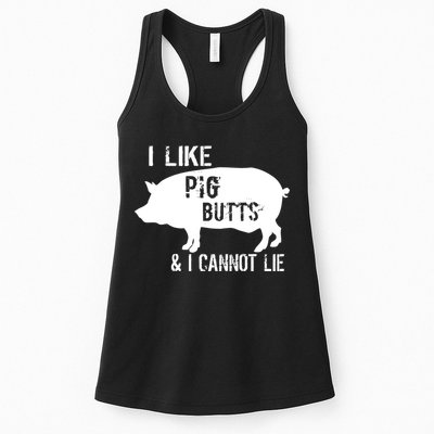 I Like Pig Butts & I Cannot Lie Womens Tank Top