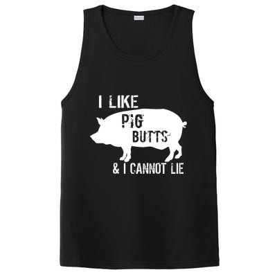 I Like Pig Butts & I Cannot Lie PosiCharge Competitor Tank
