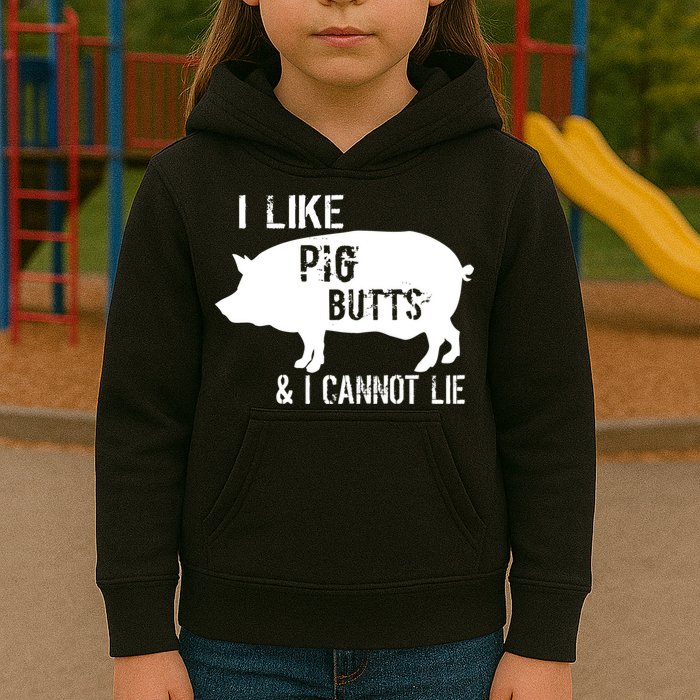 I Like Pig Butts & I Cannot Lie Kids Hoodie