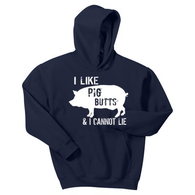 I Like Pig Butts & I Cannot Lie Kids Hoodie