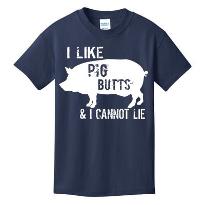 I Like Pig Butts & I Cannot Lie Kids T-Shirt