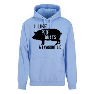 I Like Pig Butts & I Cannot Lie Unisex Surf Hoodie