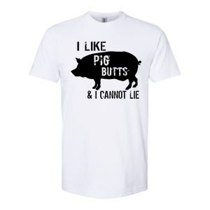 I Like Pig Butts & I Cannot Lie Softstyle CVC T-Shirt