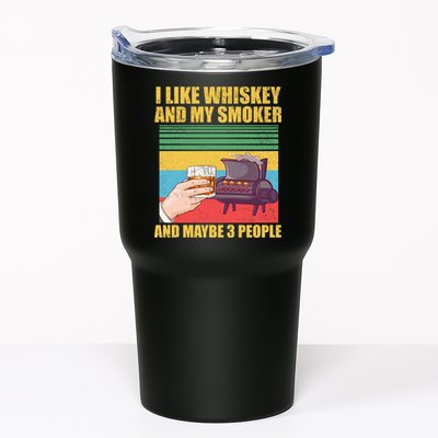 I Like Whiskey And My Smoker And Maybe 3 People Tumbler
