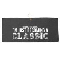 I Like You But If Zombie Chase Us I'm Tripping You Large Microfiber Waffle Golf Towel