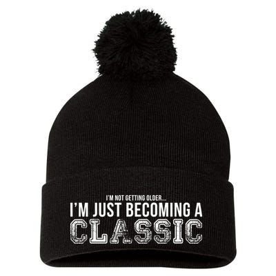 I Like You But If Zombie Chase Us I'm Tripping You Pom Pom 12in Knit Beanie