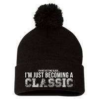 I Like You But If Zombie Chase Us I'm Tripping You Pom Pom 12in Knit Beanie