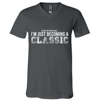 I Like You But If Zombie Chase Us I'm Tripping You V-Neck T-Shirt