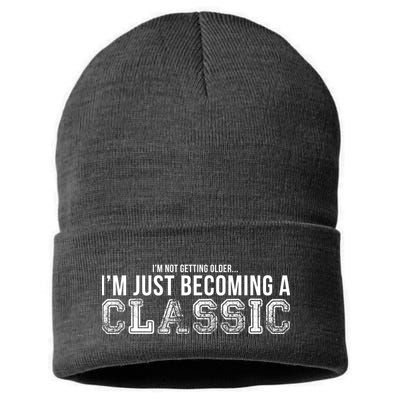 I Like You But If Zombie Chase Us I'm Tripping You Sustainable Knit Beanie