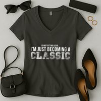 I Like You But If Zombie Chase Us I'm Tripping You Women's V-Neck T-Shirt