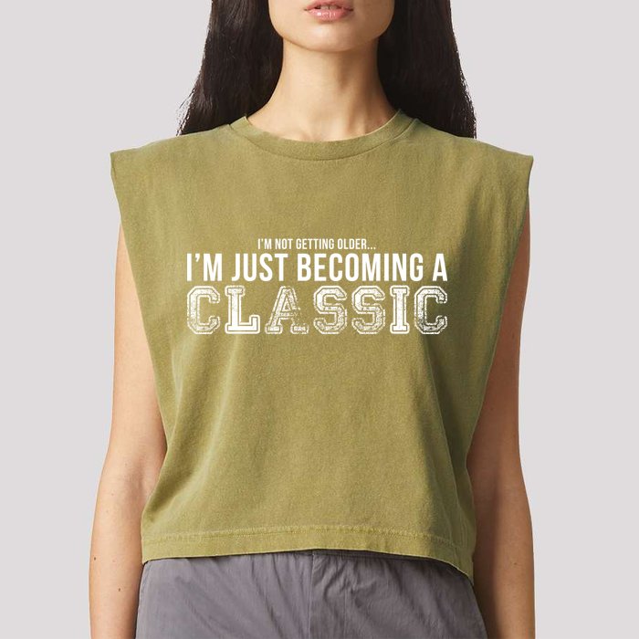 I Like You But If Zombie Chase Us I'm Tripping You Garment-Dyed Women's Muscle Tee