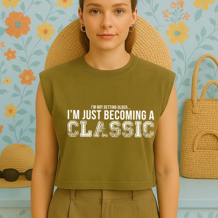 I Like You But If Zombie Chase Us I'm Tripping You Garment-Dyed Women's Muscle Tee