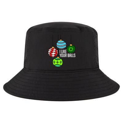 I Like Your Balls Funny Christmas Cool Comfort Performance Bucket Hat
