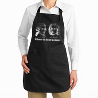 I Listen To Dead People Apron