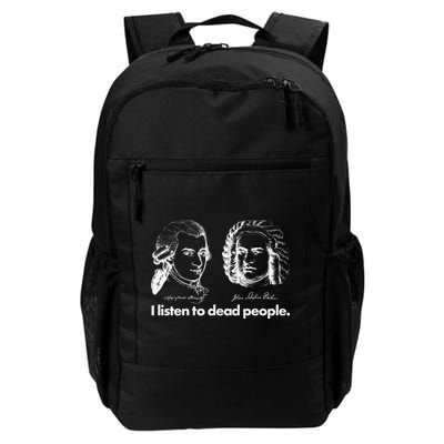 I Listen To Dead People Backpack