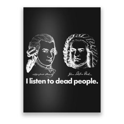 I Listen To Dead People Poster