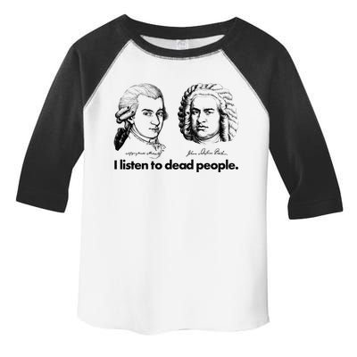 I Listen To Dead People Toddler Fine Jersey T-Shirt