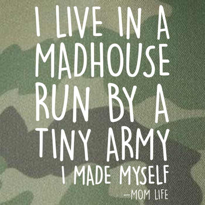 I Live In A Madhouse Run By A Tiny Army Mom Life Legacy Tie Dye Trucker Hat