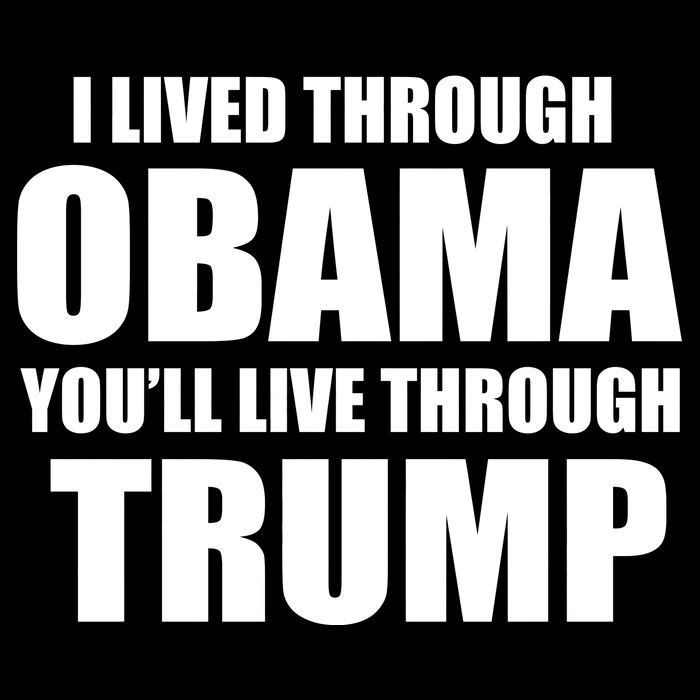 I Lived Through Obama You'll Live Through Trump City Backpack