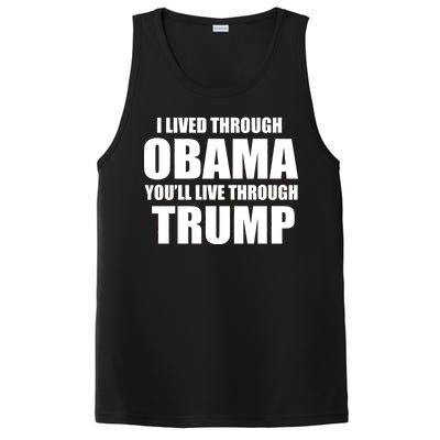 I Lived Through Obama You'll Live Through Trump PosiCharge Competitor Tank