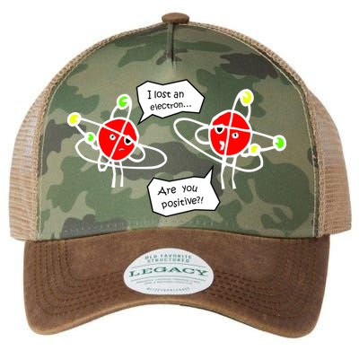 I Lost An Electron Are You Positive Legacy Tie Dye Trucker Hat